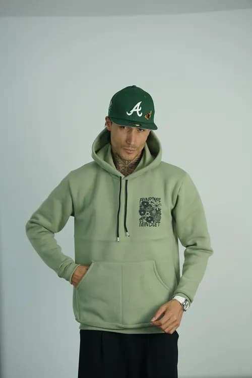 هودی اسپان مردانه مدل گل کد 3030-3 — تصویر ۸