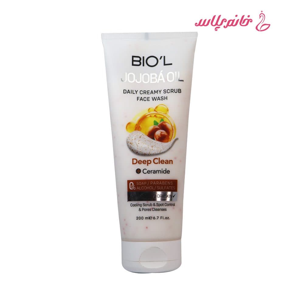 فیس واش اسکراب کرمی بیول مدل BIO’L Daily Creamy Scrub حجم ۲۰۰ میلی لیتر