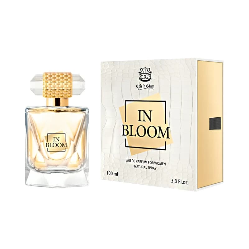 ادکلن زنانه چیکن گلام in bloom رایحه بامشل حجم 100 میلی لیتر