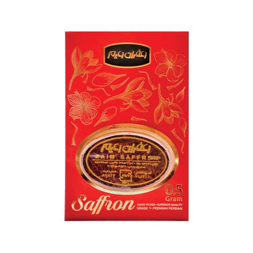 زعفران نگین 0.5 گرم وکیوم