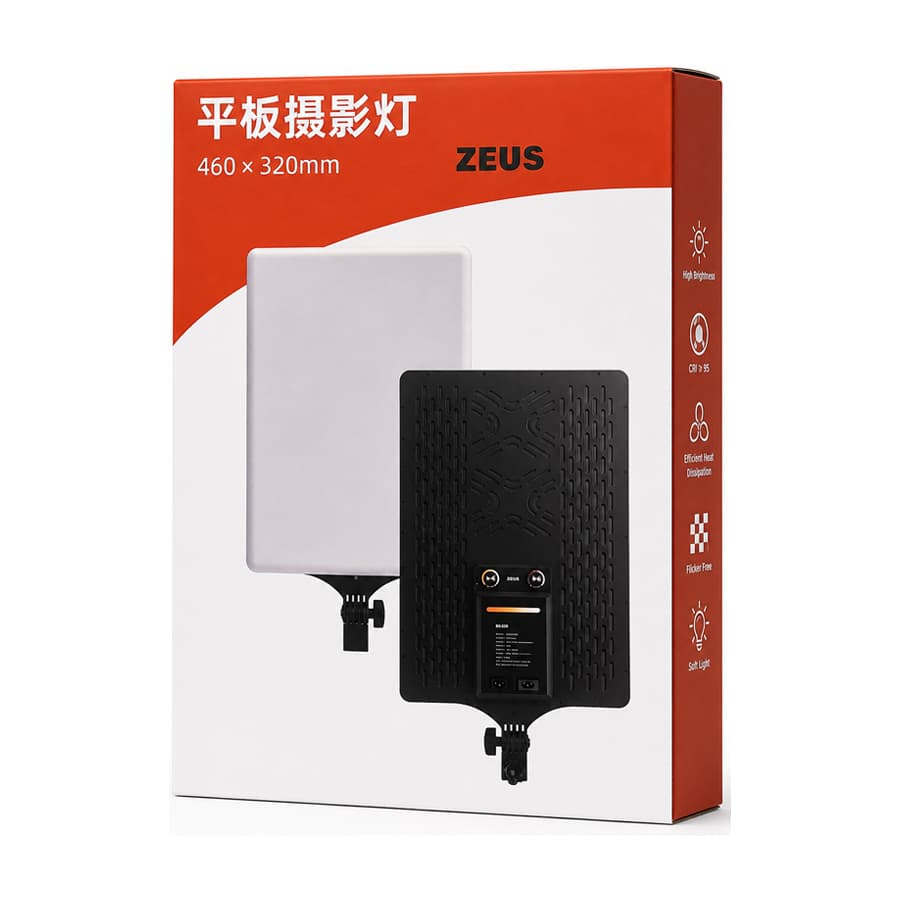 سافت لايت 110 وات زئوس ZEUS BK_980 SOFT LIGHT — تصویر ۴