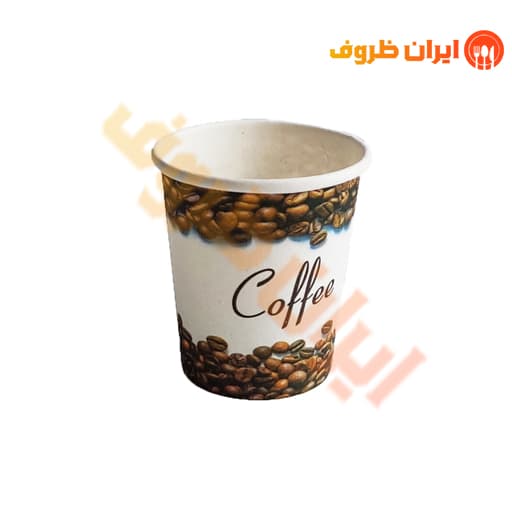 لیوان کاغذی 90 سی سی (شات) پارس/ کارتن 4000 عددی