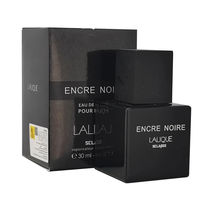 عطر جیبی مردانه اسکلاره مدل Lalique Encre Noir حجم 30 میلی لیتر — تصویر ۲