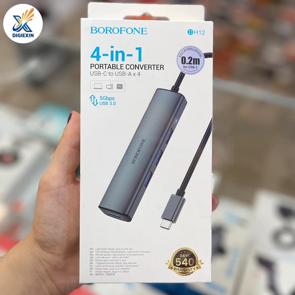 هاب 4 پورت بروفون مدل DH12 — تصویر ۸