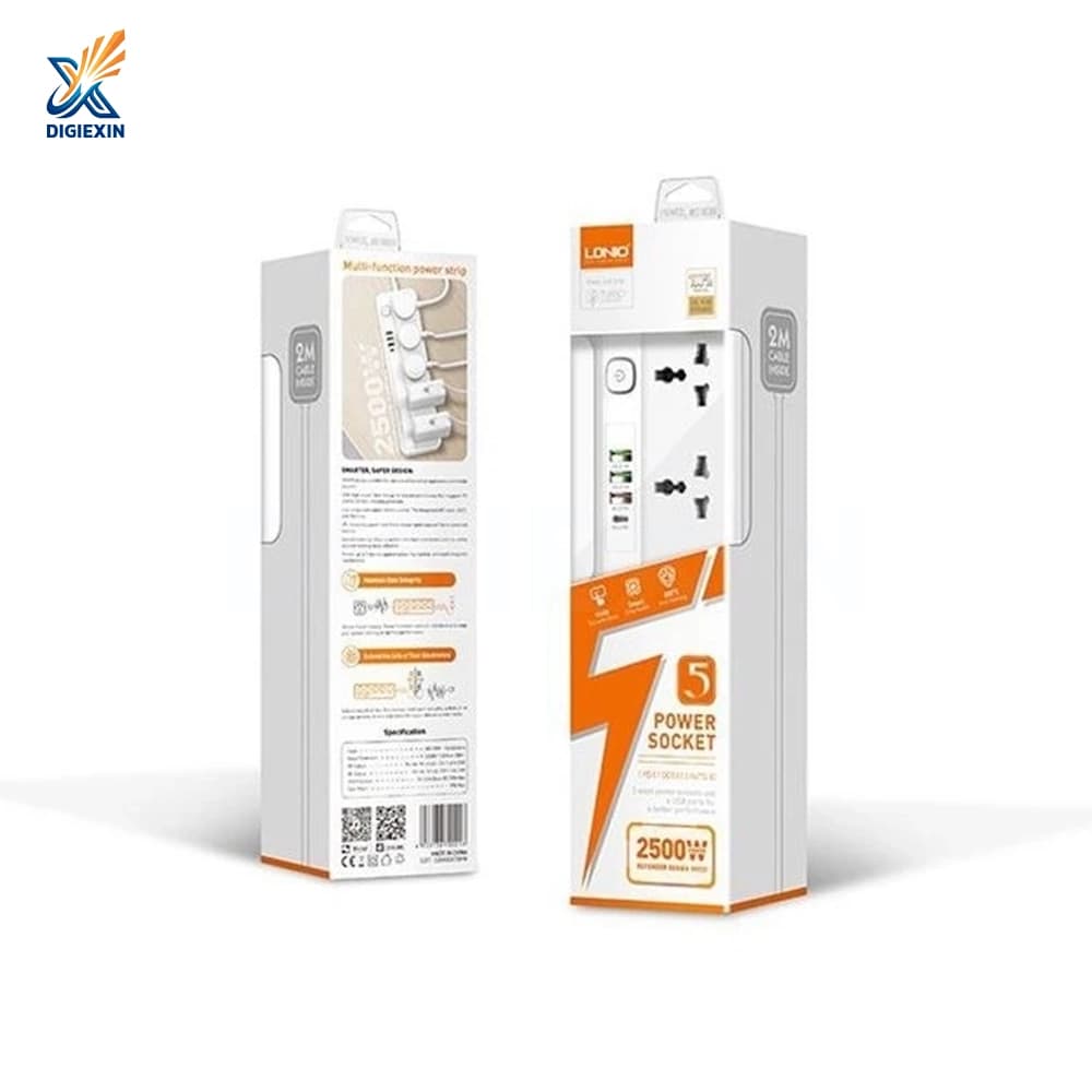 چندراهی برق الدینیو مدل SC5415 طول 2 متر — تصویر ۵