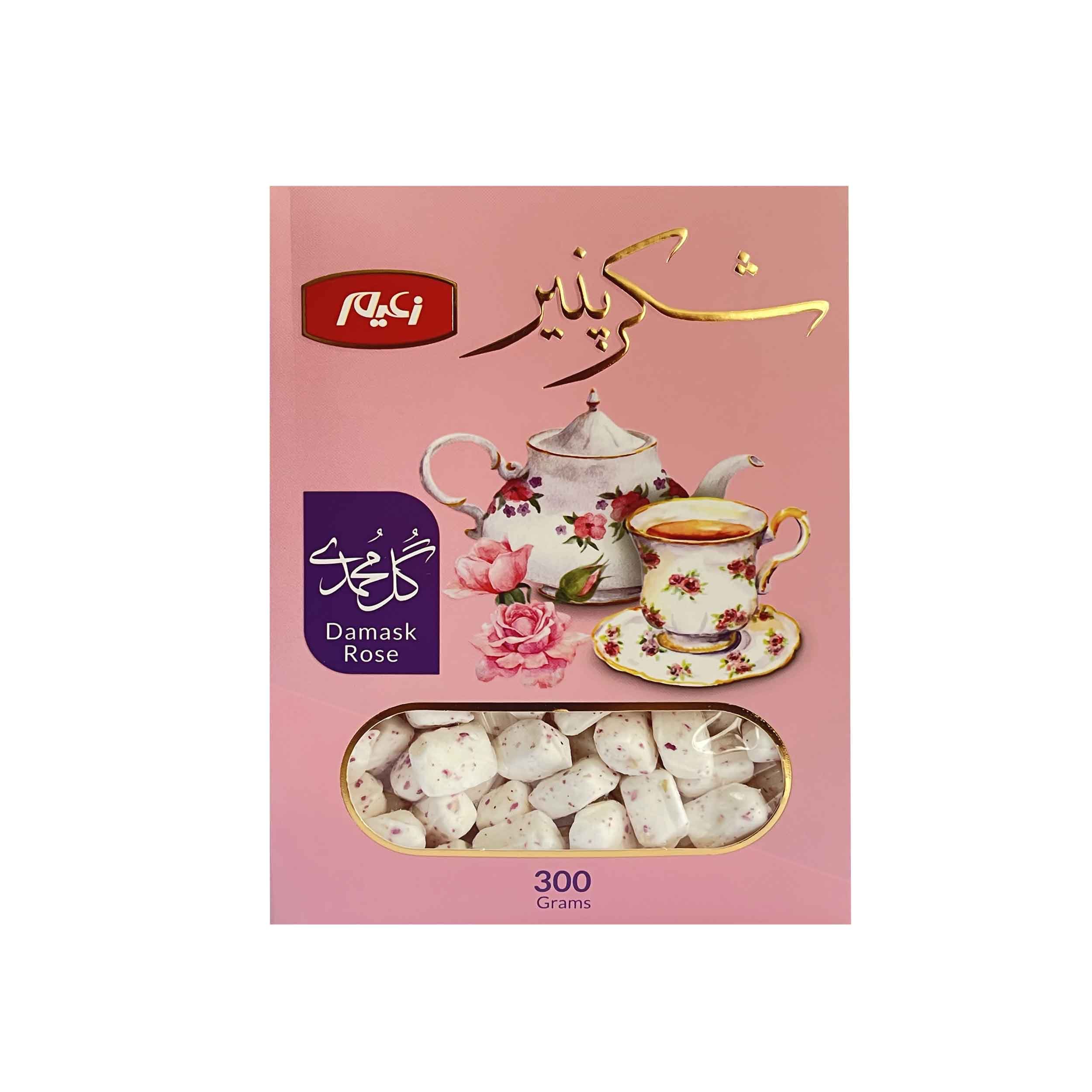 شکر پنیر گل محمدی 300 گرمی