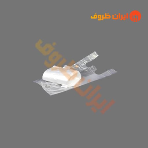 نایلکس رکابی شفاف سایز 47*37 / کیسه 25 کیلویی
