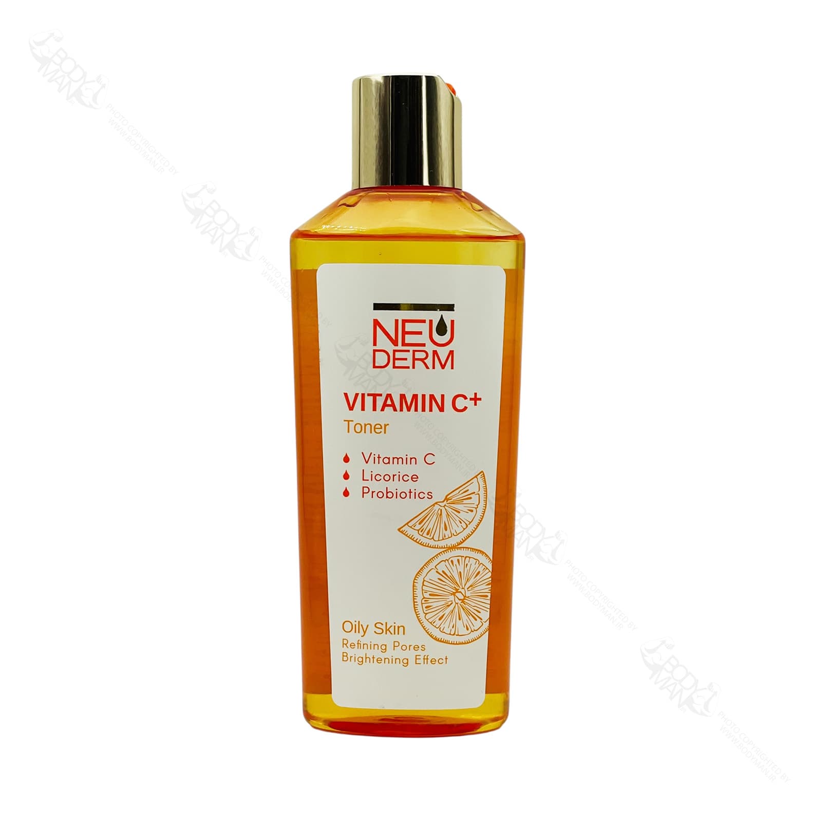 تونر پاک کننده پوست چرب ویتامین سی نئودرم | NEUDERM VITAMIN C+ Toner for Oily Skin