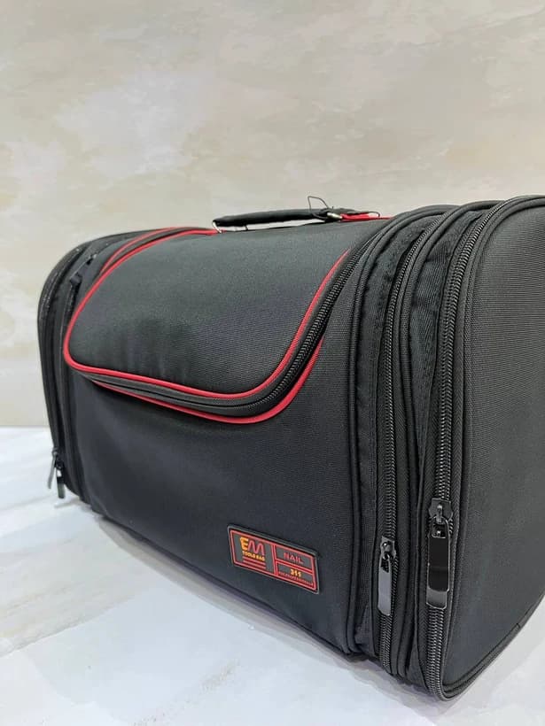 کیف آرایشگاهی برزنتی ابزار کاشت ناخن ای ام E.M — تصویر ۳