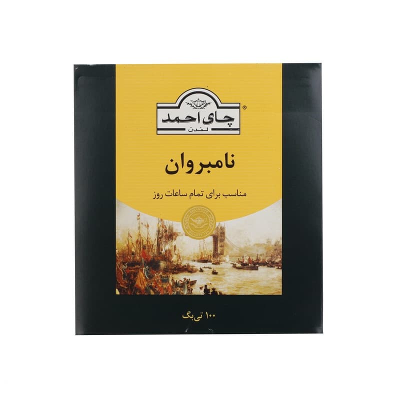چای کیسه ای English No.1 احمد بسته 100 عددی — تصویر ۲