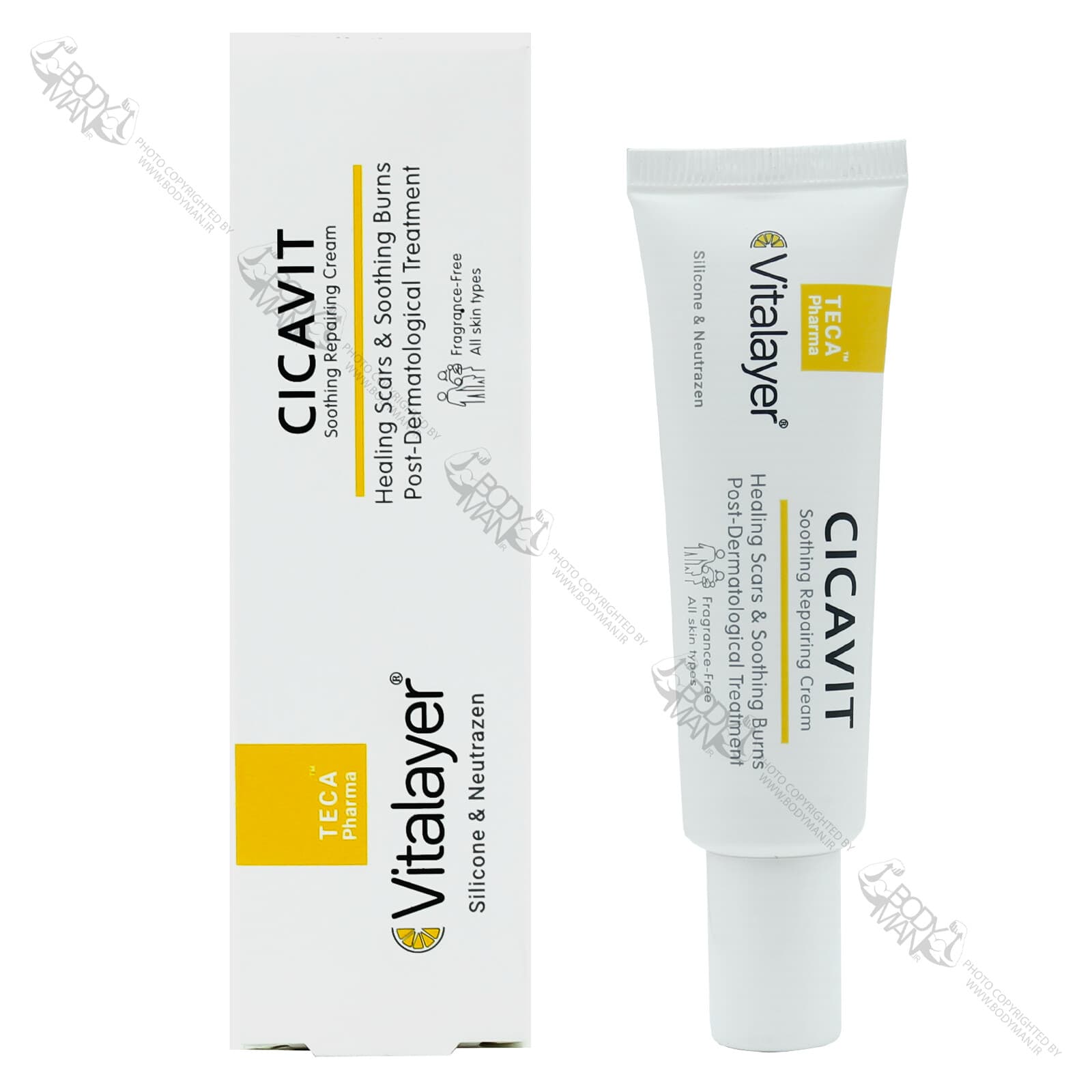 کرم ترمیم کننده و ضد التهاب سیکاویت ویتالیر | Vitalayer CICAVIT Soothing Repairing Cream