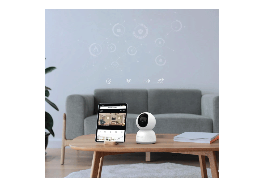 دوربین مداربسته آنالوگ گرین لاین تحت شبکه مدل Green lion smart home camera — تصویر ۵