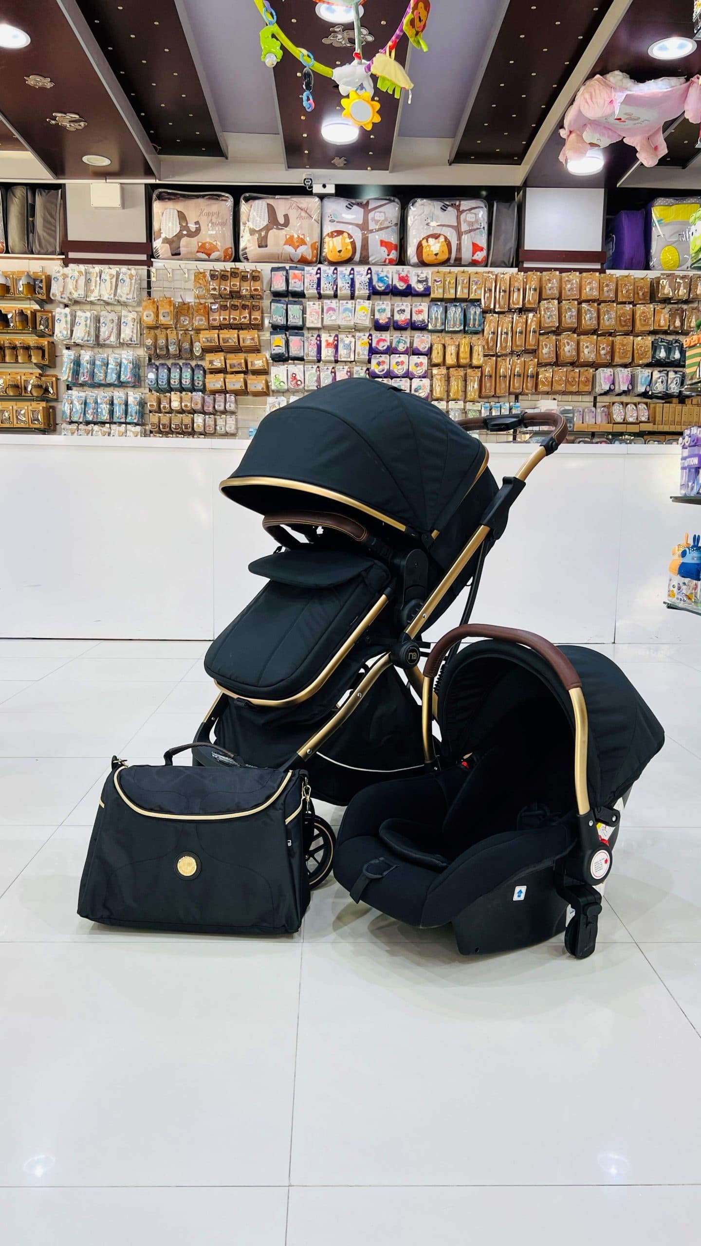 ست کامل 3 تیکه کالسکه Mothercare 810اورجینال