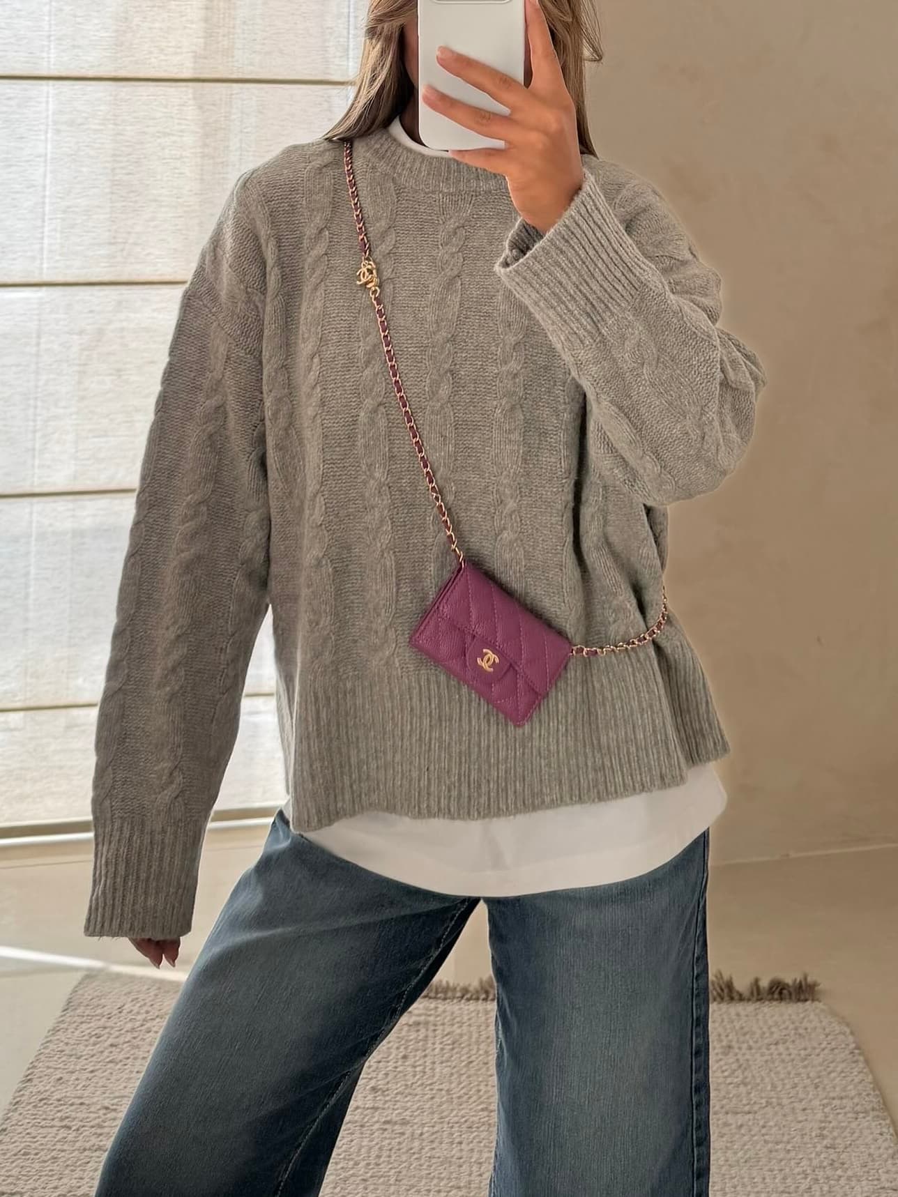 Zara Cable Knit Sweater