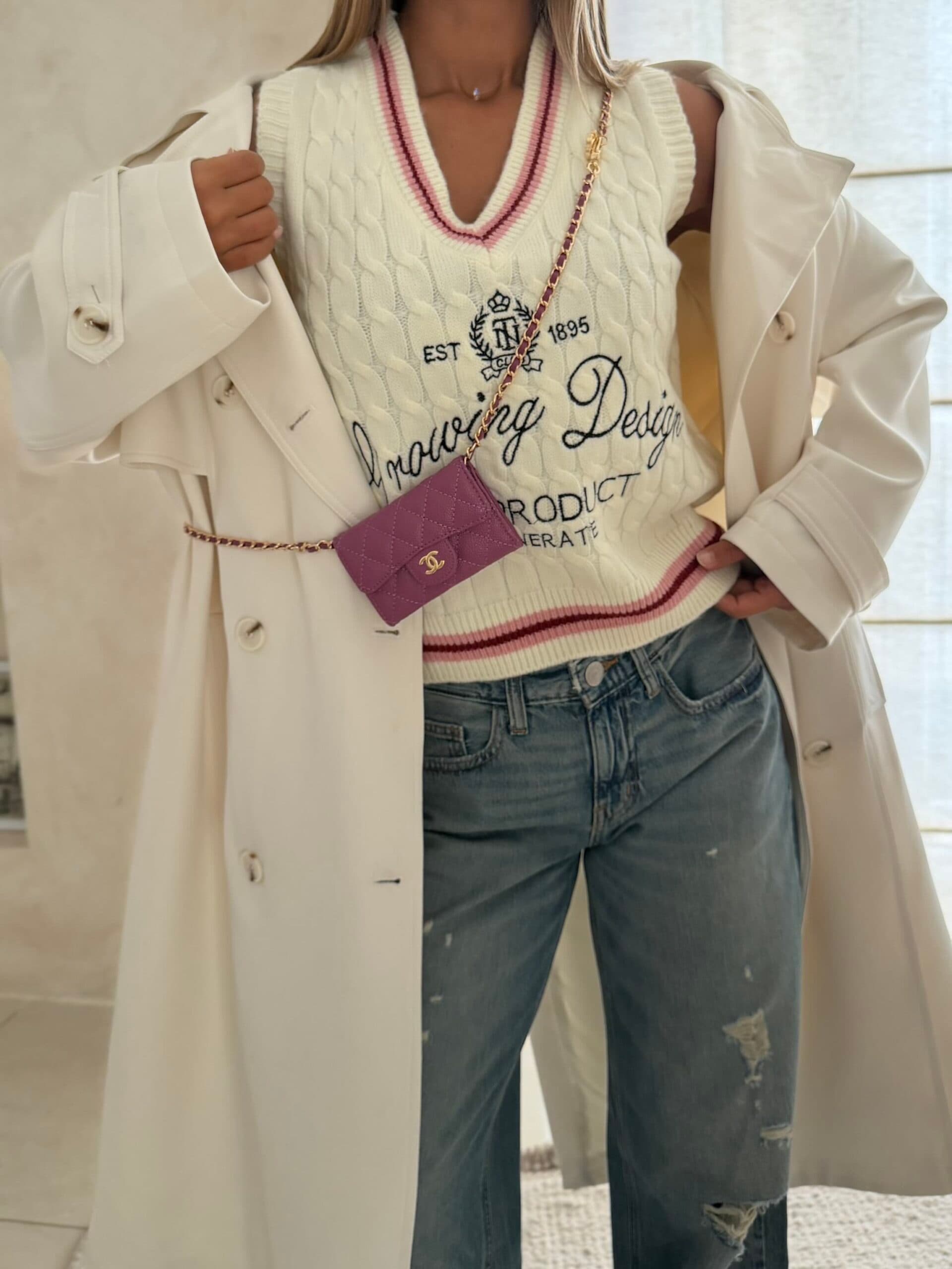 Hippie Rose Sweater Vest