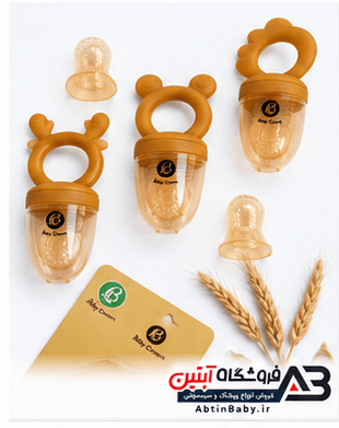 پستانک میوه‌خوری تمام گیاهی بیبی کرون babycrown