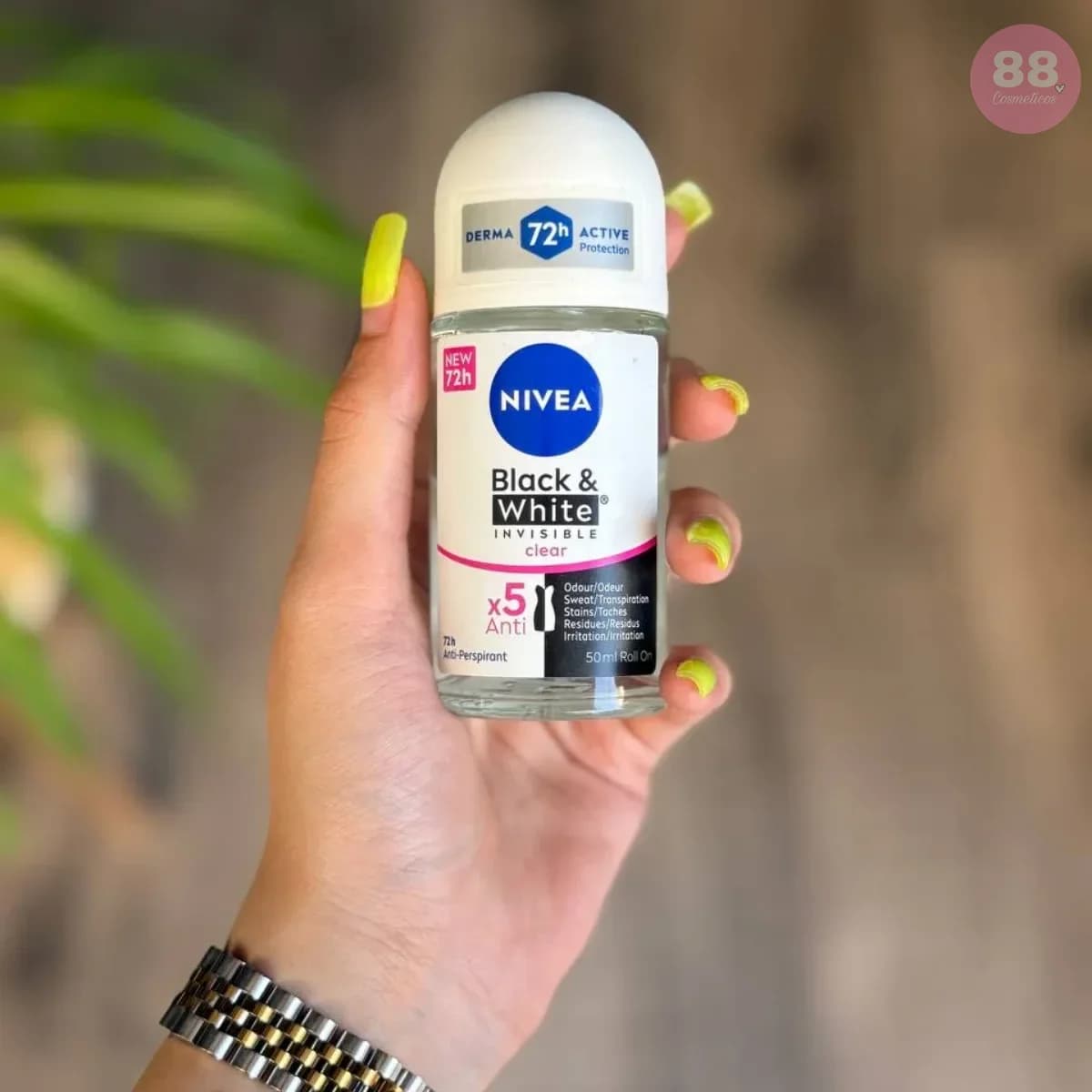 مام رول زنانه بلک اند وایت کلیر نیوا Nivea
