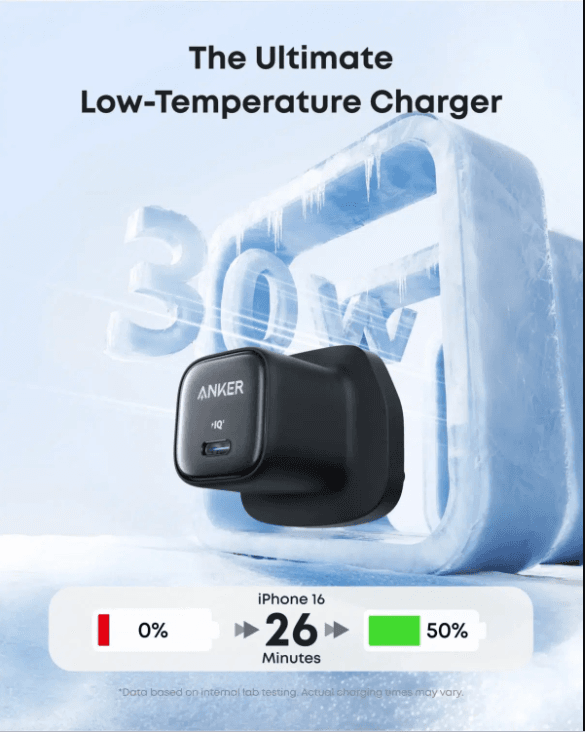 شارژر دیواری 30 وات انکر مدل A2698k11 — تصویر ۵