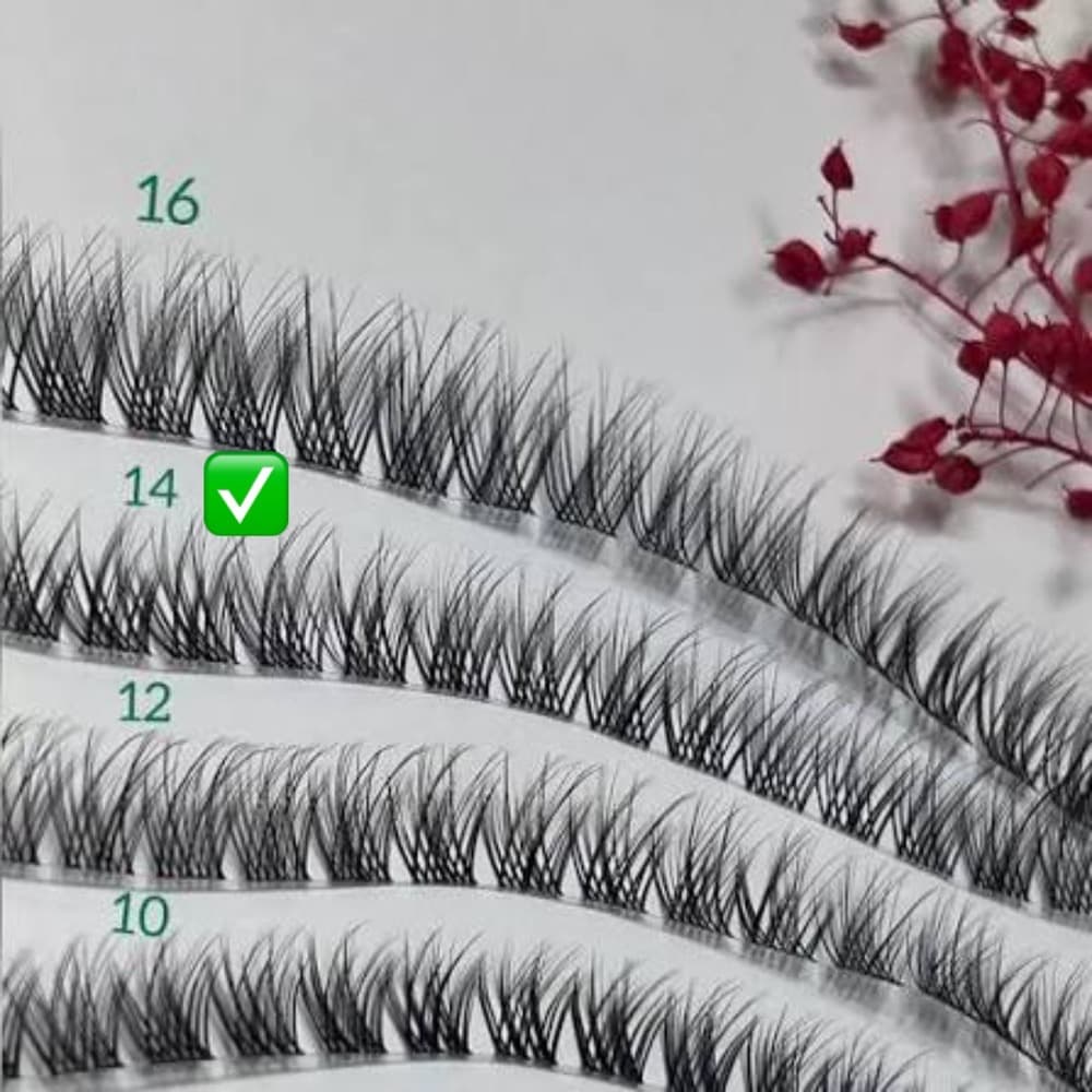 مژه ریسه ای فیشر سایز 14 — تصویر ۴