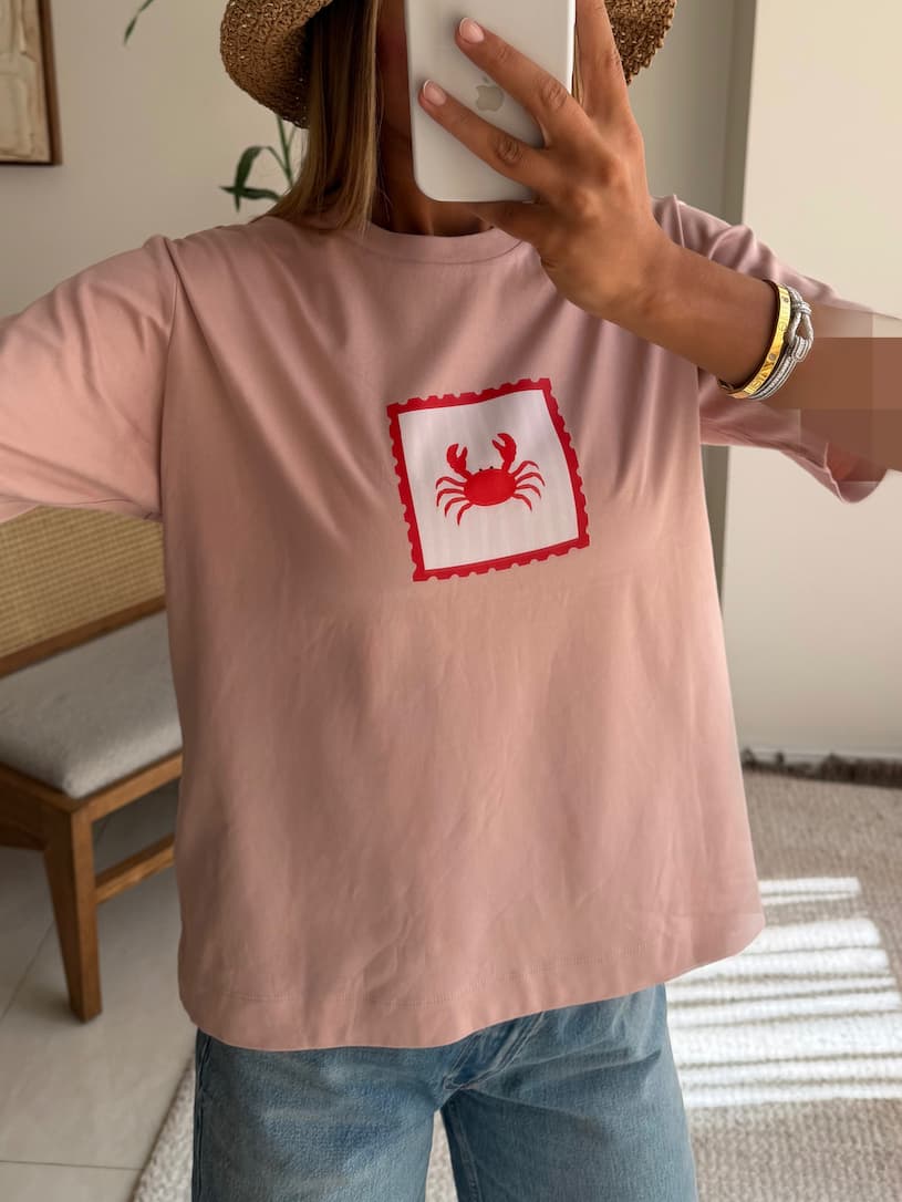 CATTLEYA × Eleven Tee | Crab Stamp — تصویر ۳