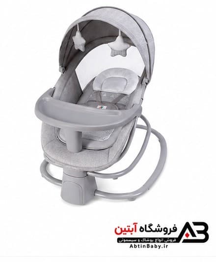 گهواره و تاب برقی چهار کاره ماستلا مدل Mastela 4in1