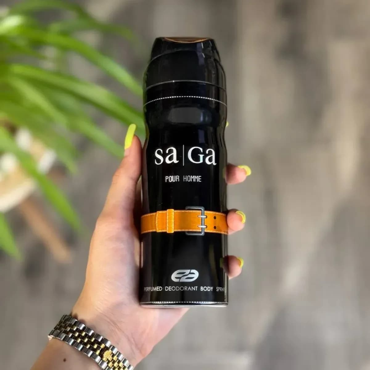 اسپری امپر مردانه مدل ساگا SaGa Pour Homme