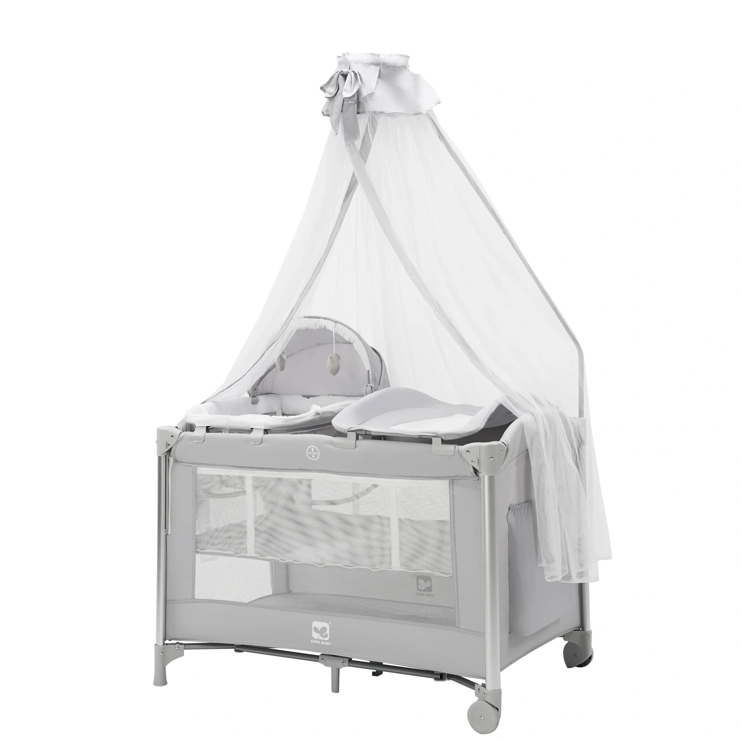 تخت و پارک بانسر دار کول بیبی cool baby مدل P999NF