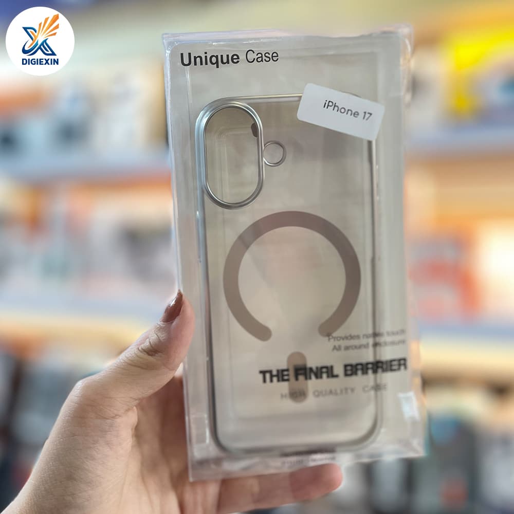 قاب طلقی اورجینال Unique Case طرح مگ‌سیف مناسب آیفون ۱۷ — تصویر ۲