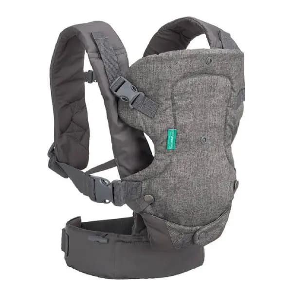 اغوشی نوزاد و کودک اینفنتینو4 کاره سبز رنگ اورجینال مدل فلیپ infantino flip 4in1تضمینی — تصویر ۳