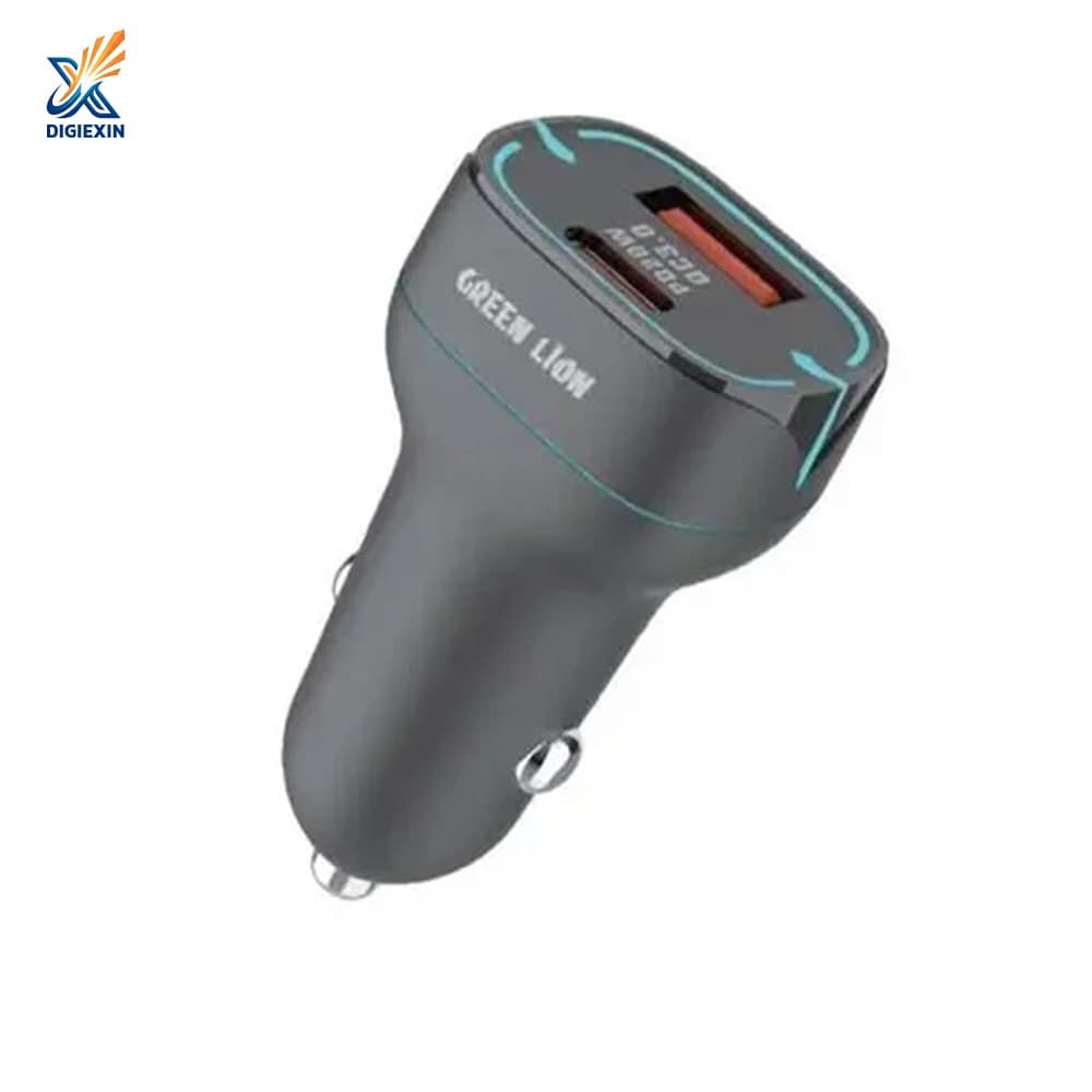 شارژر فندکی گرین‌لاین مدل Green Lion GN38WPCTCCCBK