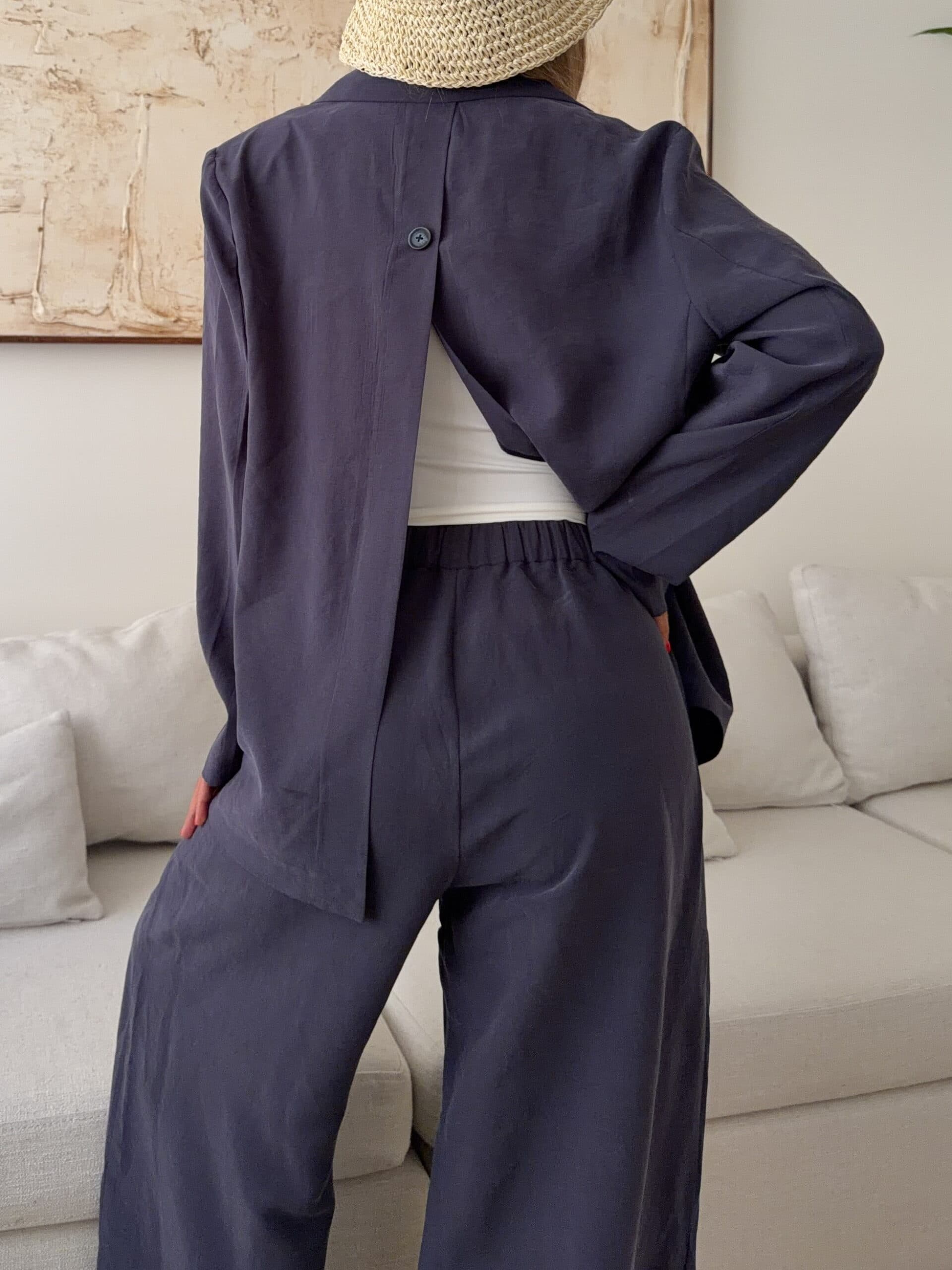 CATTELYA | Élan Blazer Navy — تصویر ۴