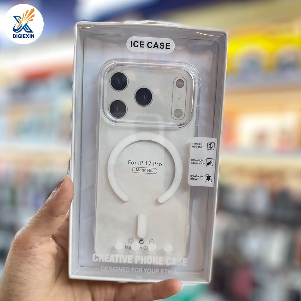 کاور شفاف آیس کیس Ice Case مگ‌سِیف‌دار آیفون 17 پرو — تصویر ۲
