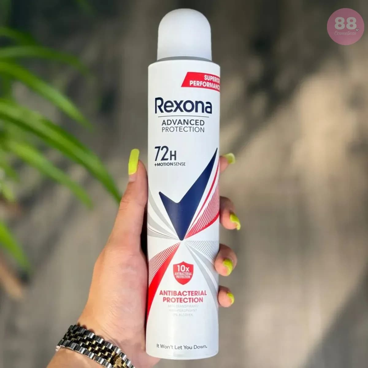 اسپری ضدتعریق رکسونا آرژانتین ۲۰۰ میل مدل Antibacterial protection — تصویر ۲