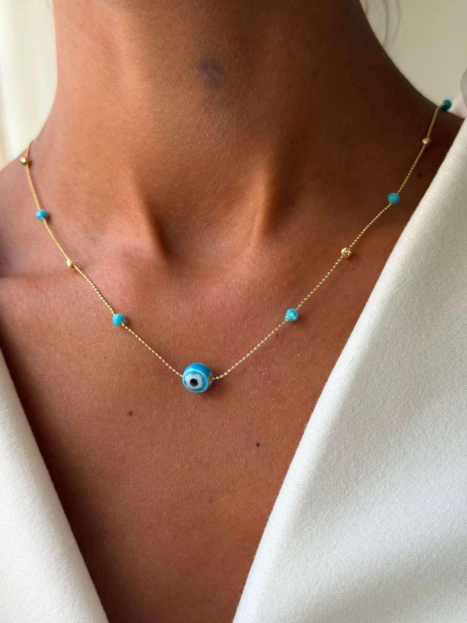 Evil Eye Charm Necklace