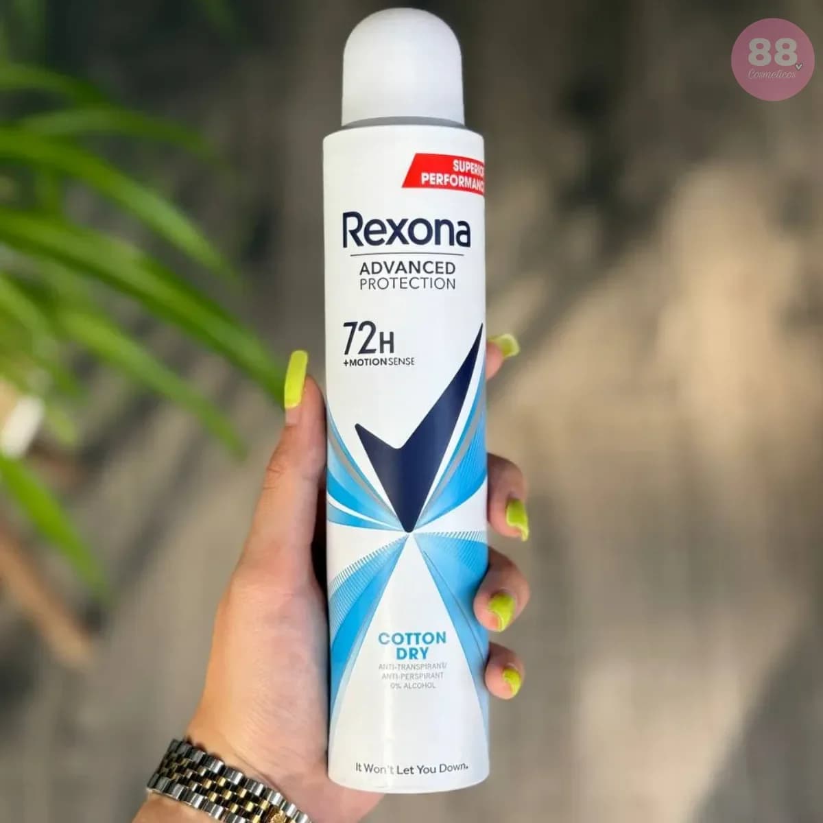 اسپری ضدتعریق رکسونا آرژانتین ۲۰۰ میل مدل cotton dry — تصویر ۲