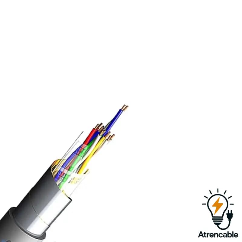 کابل مخابراتی هوایی طوسی سیمیا 0/6*2*2