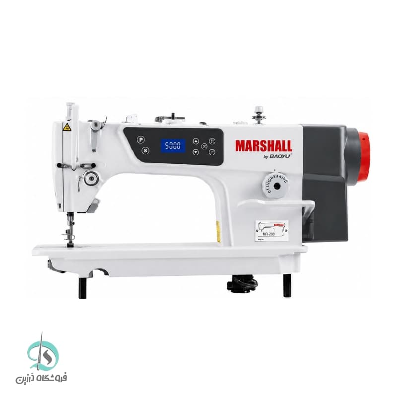 چرخ خیاطی راسته دوز نخ قطع کن مارشال مدل MR-288