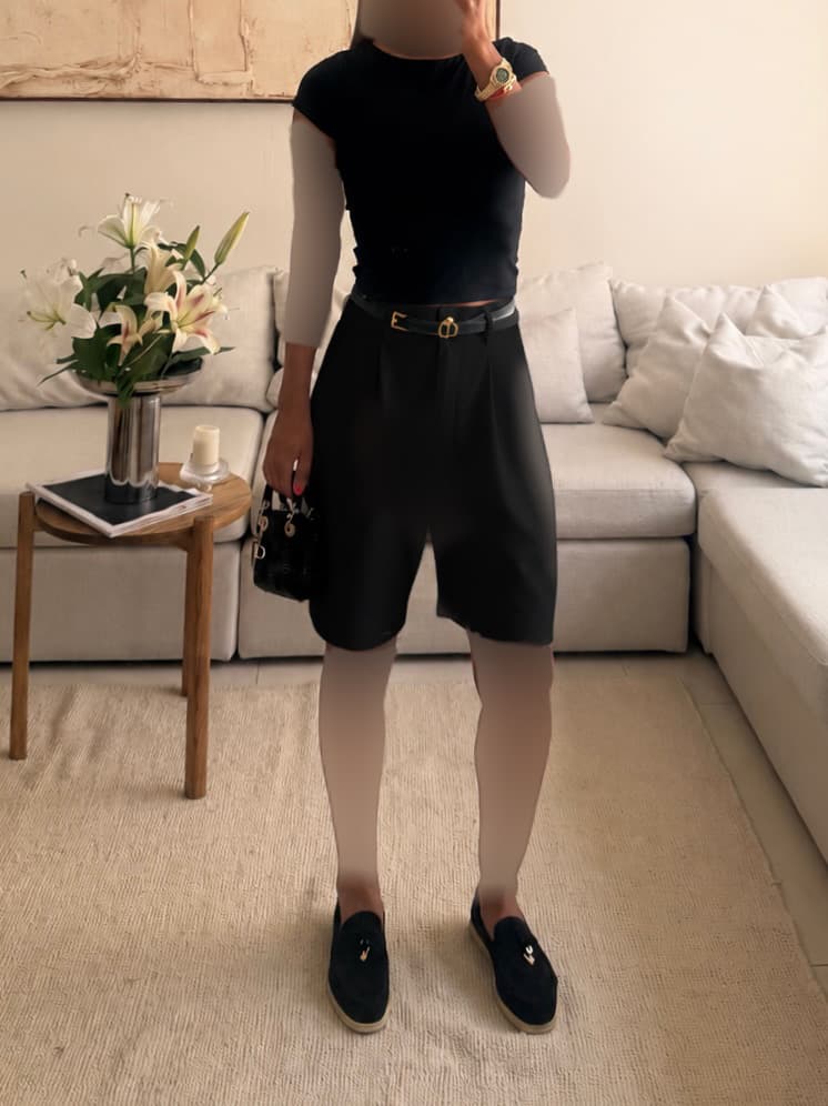CATTLEYA | Bermuda Short| Night Black — تصویر ۶