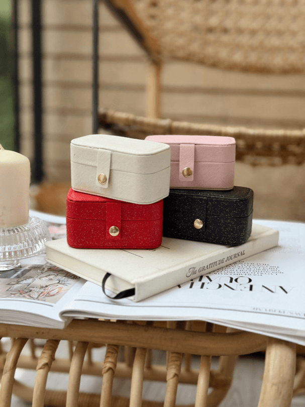 Velvet jewelry Mini box|Black — تصویر ۵