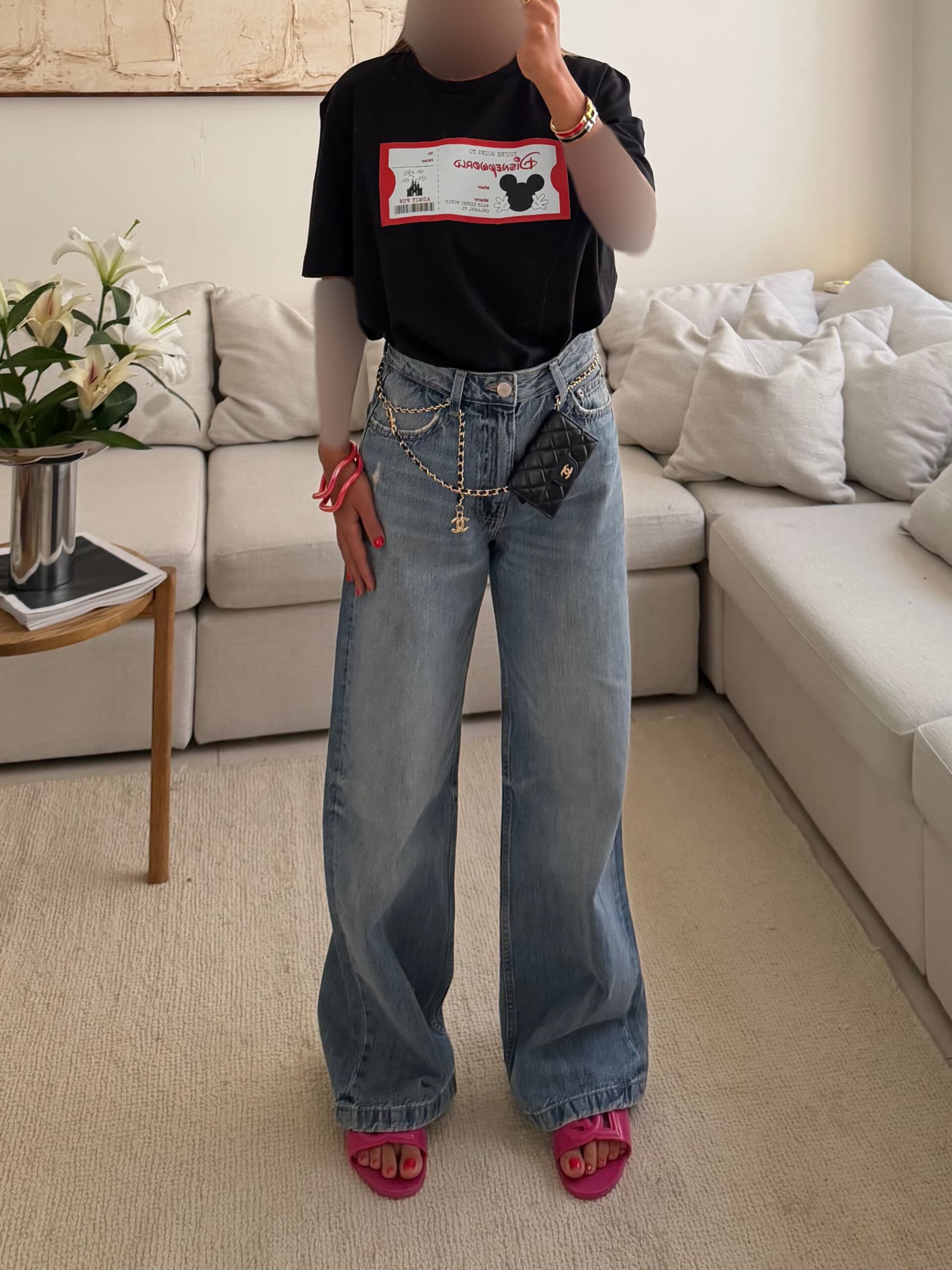 Pull&Bear | Azure Drift Relaxed Denim — تصویر ۳
