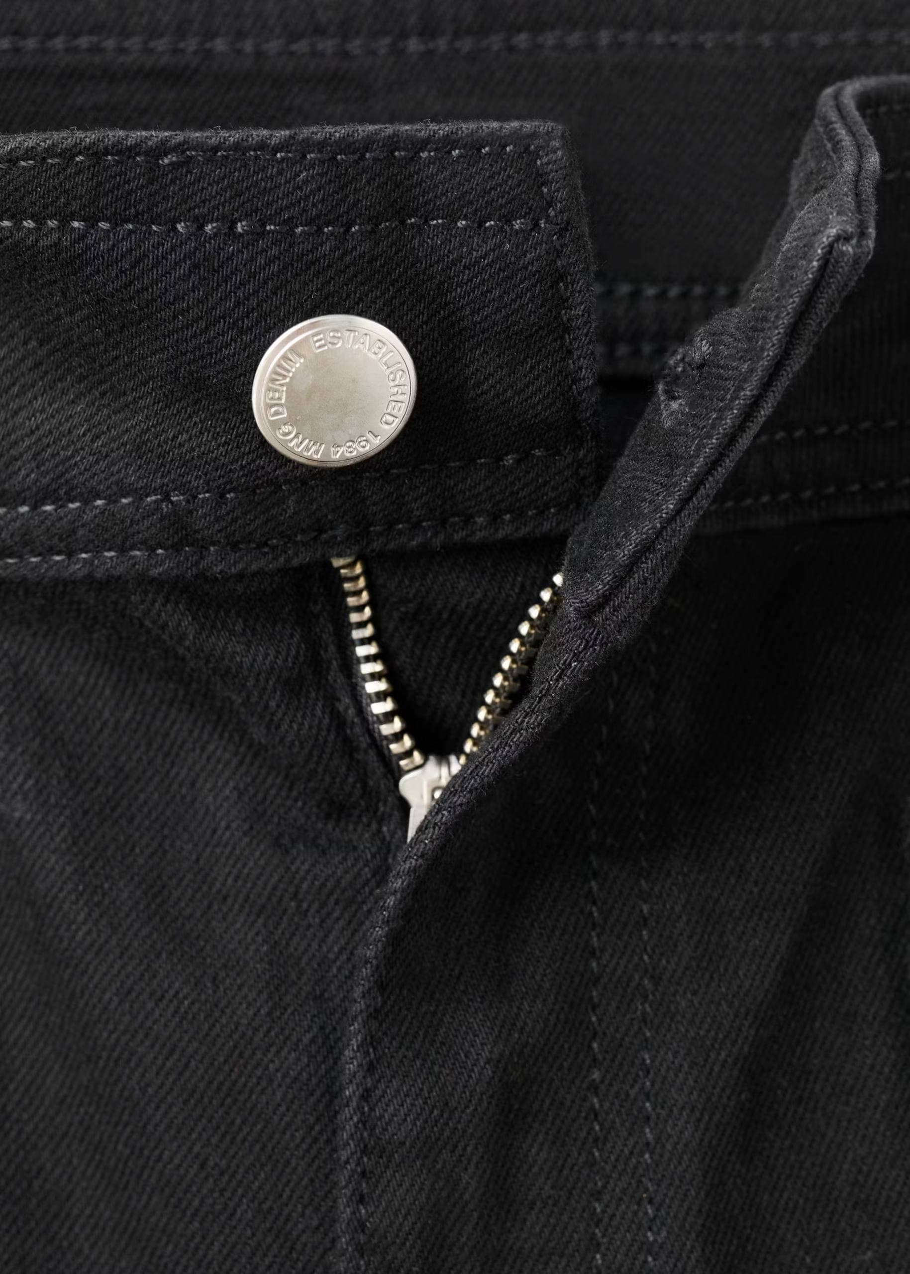 Mango |Jet Black Wide-Legs — تصویر ۳