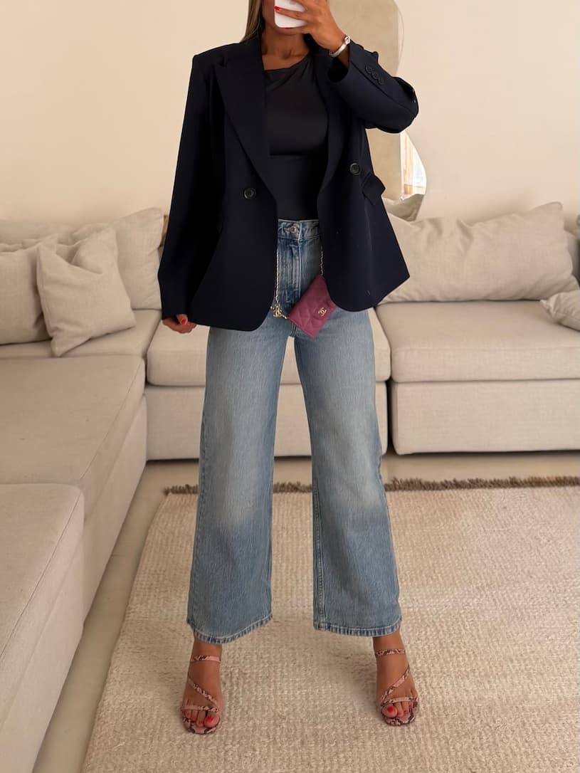 H&M Wide Leg | Riviera Blue — تصویر ۴