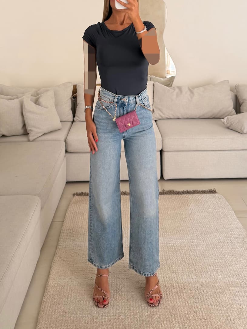 H&M Wide Leg | Riviera Blue — تصویر ۲