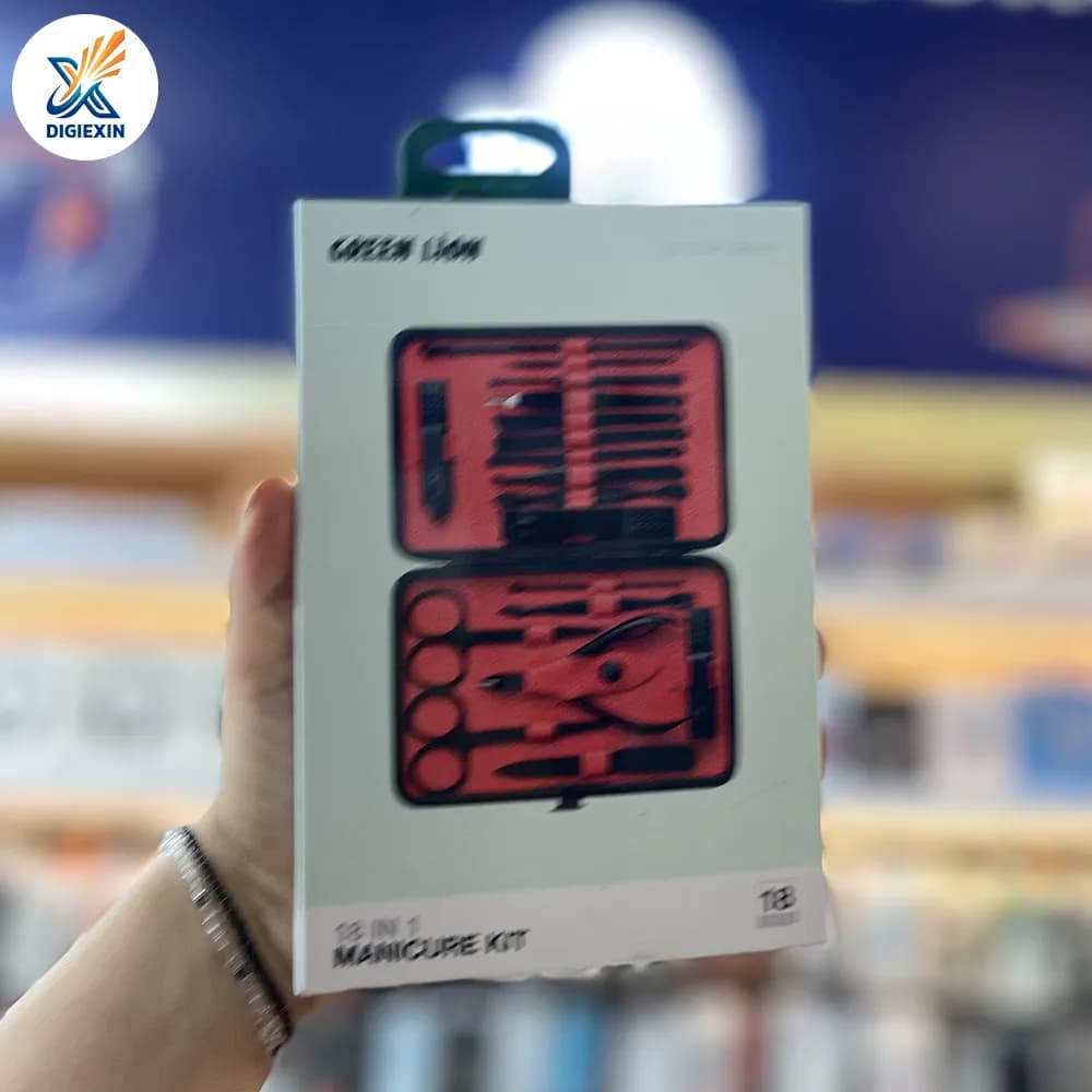 کیت مانیکور 18 در 1 گرین Green Lion 18 in 1 Manicure Kit — تصویر ۳