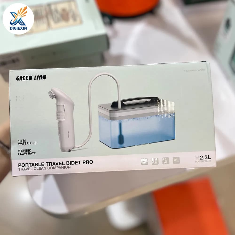خودشور همراه گرین لاین مدل Pro با مخزن Green Lion Portable Travel Bidet Pro — تصویر ۴