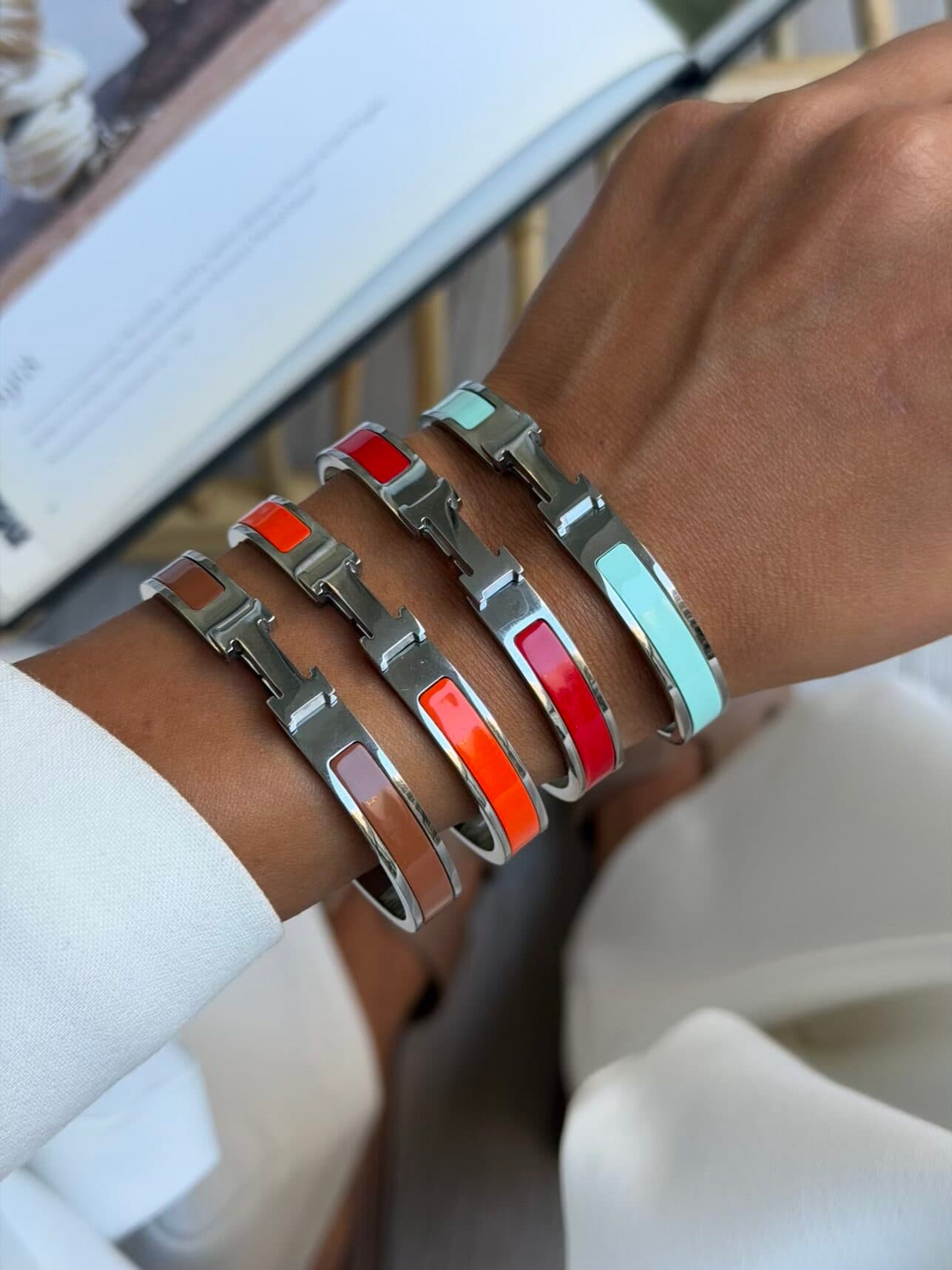 Hermès Clic H Bracelet — تصویر ۳
