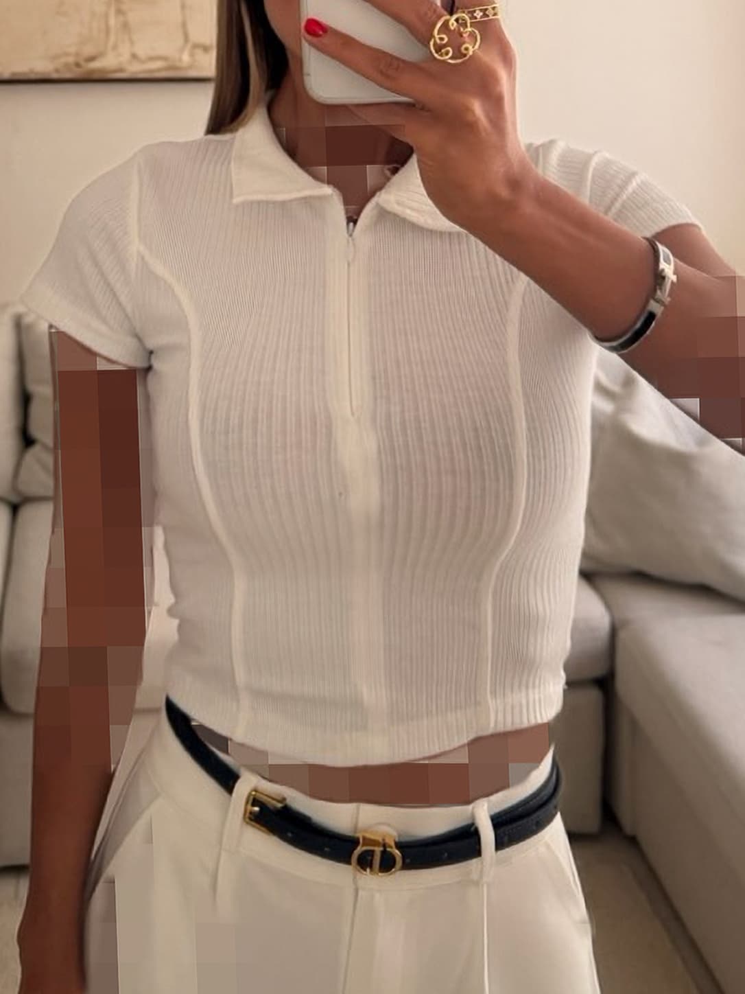 River Island |Polo Rip knit — تصویر ۲