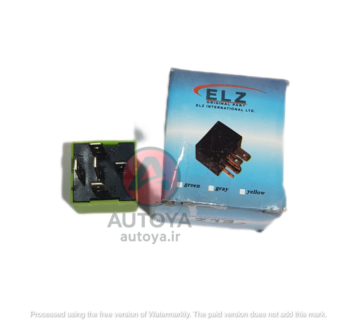 رله فن سبز ELZ مناسب برای پژو 207 — تصویر ۴