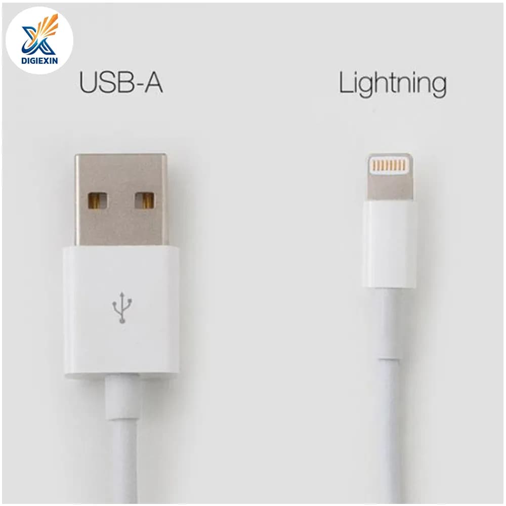 کابل تبدیل USB-C به لایتنینگ اپل فست شارژ اپل استور — تصویر ۴