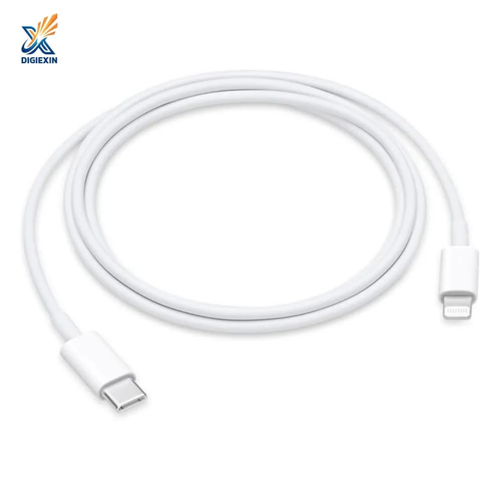 کابل تبدیل USB-C به لایتنینگ اپل فست شارژ اپل استور
